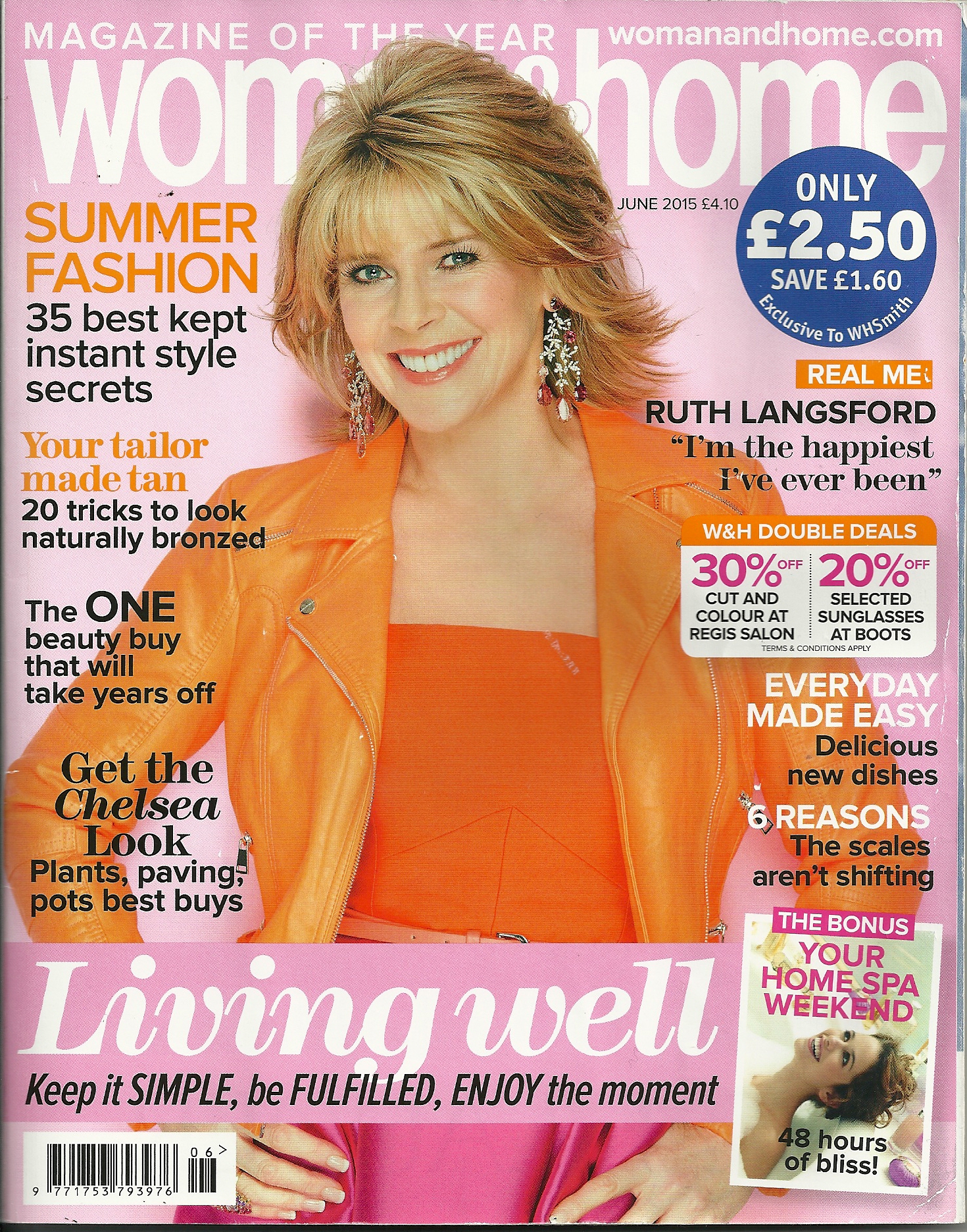 woman and home magazine cover