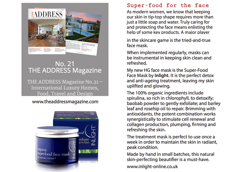 The Address Magazine feature